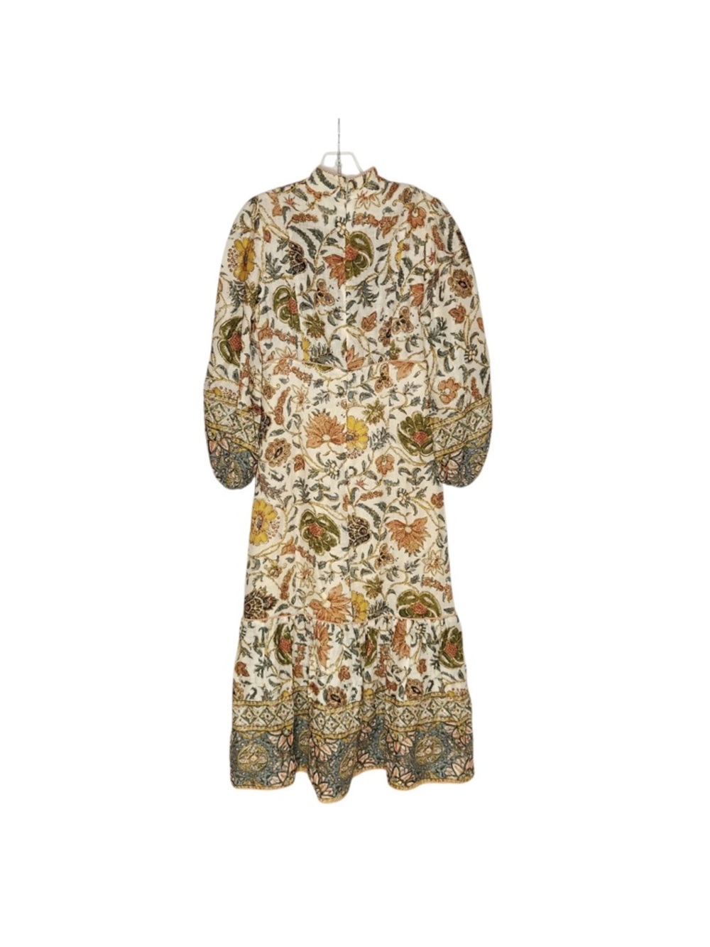 Zimmermann Edie Border High Neck Dress Size 1 / AU 10 / US 6. Long Sleeve. - Picture 4 of 8